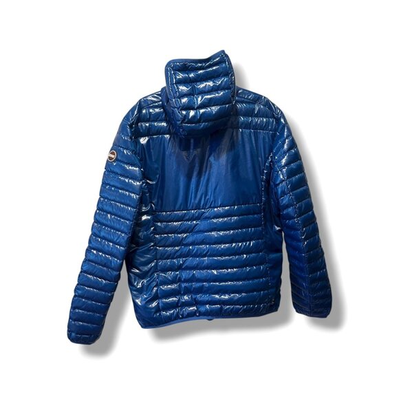 COLMAR Originals $459 Lightweight Duck Down Puffer Jacket Hoodie Zip 58/48 XXL - Picture 7 of 16